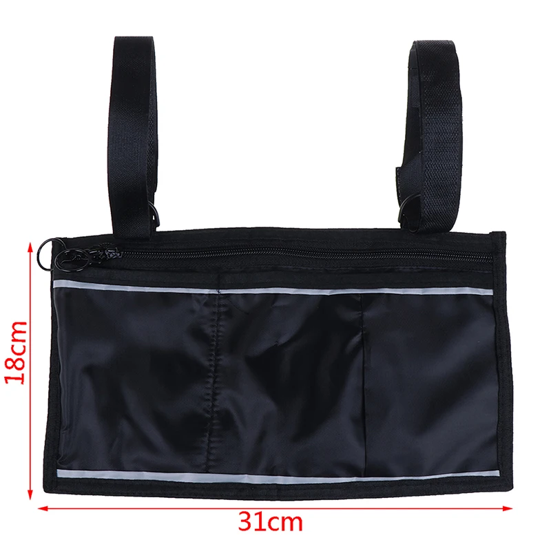 

Wheelchair Side Bag Walker Storage Mesh Multi-Pocket Bag Wheelchair Accessories
