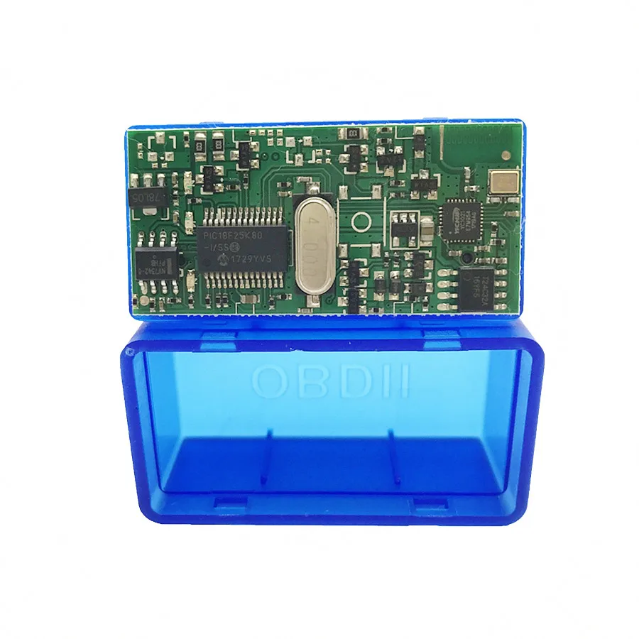 Считыватель кодов автомобиля с чипом PIC18F25K80 ELM327 Bluetooth аппаратное обеспечение V1.5