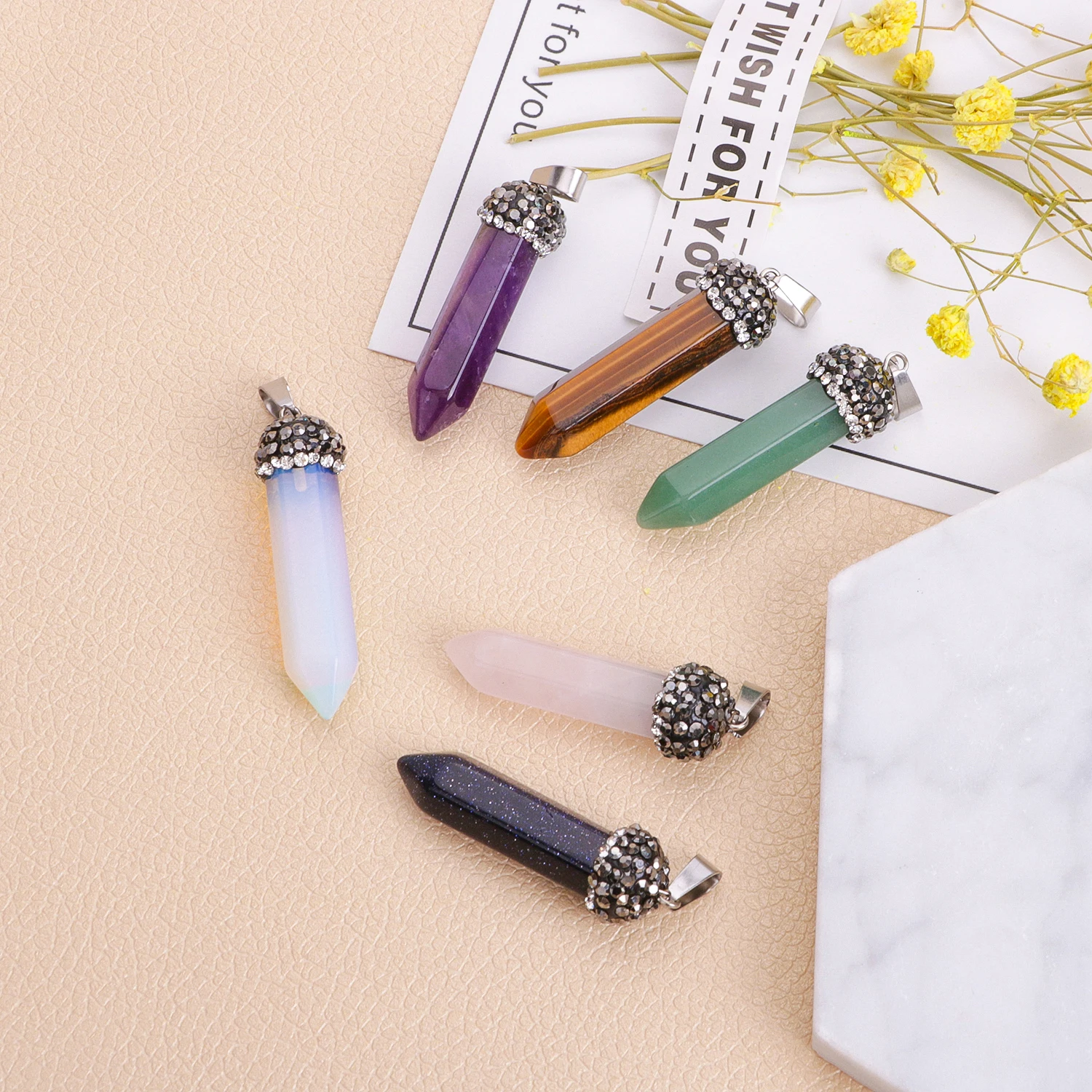 Исцеляющее ожерелье с кристаллом для женщин и мужчин энергетическая лечебная