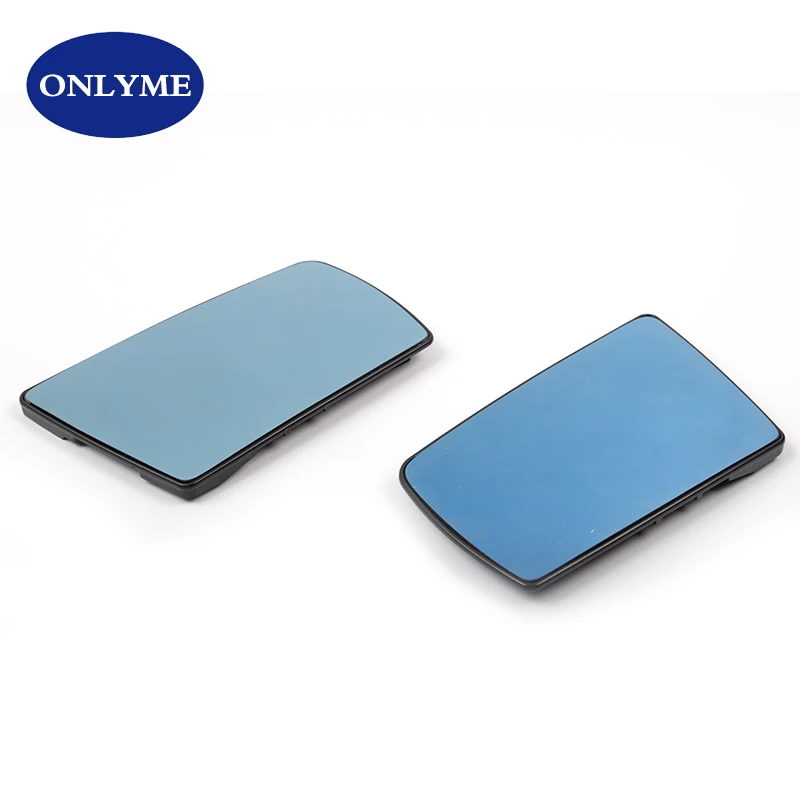 Автомобильные нагревающиеся выпуклый/широкоугольный Синий крыло зеркало стекло