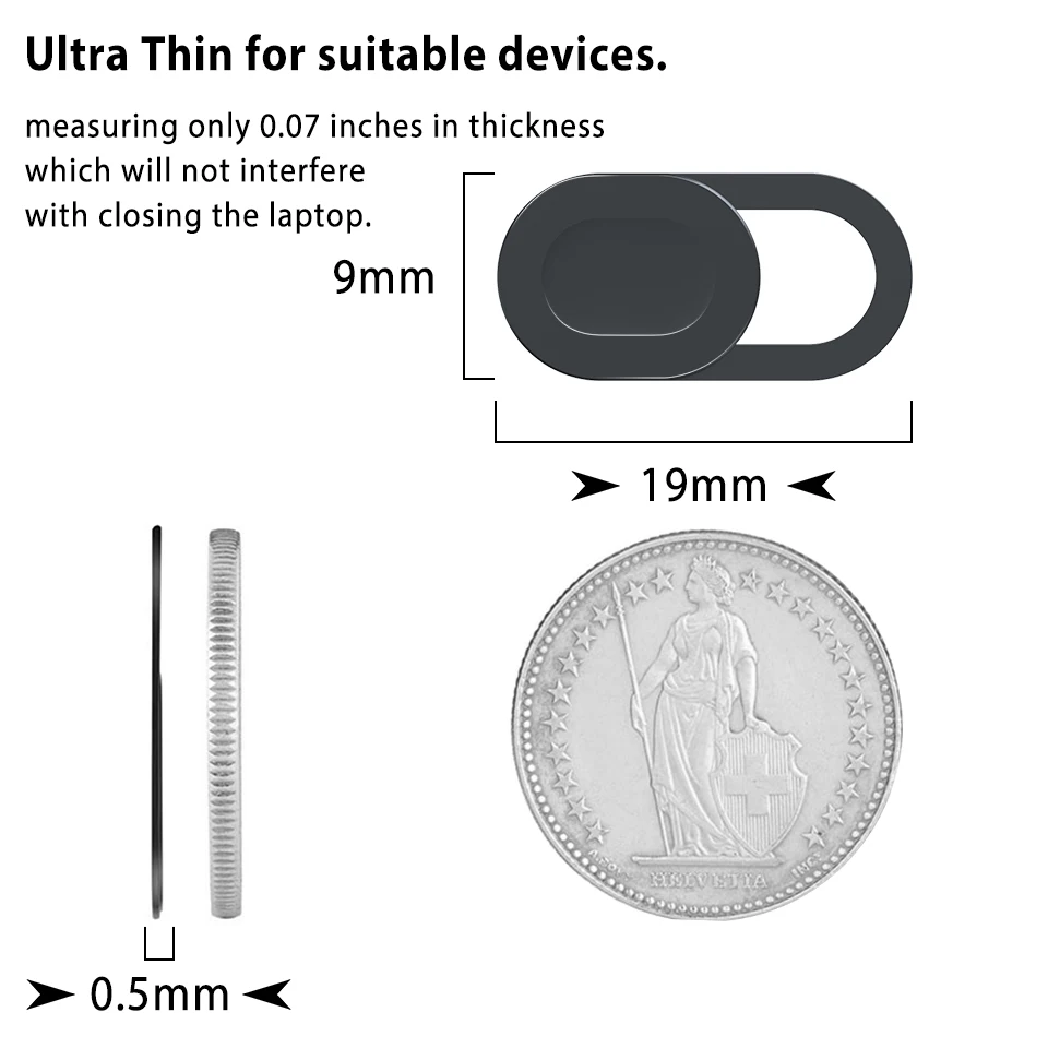 6 шт Мобильный телефон конфиденциальности стикер веб камера затвора магнит