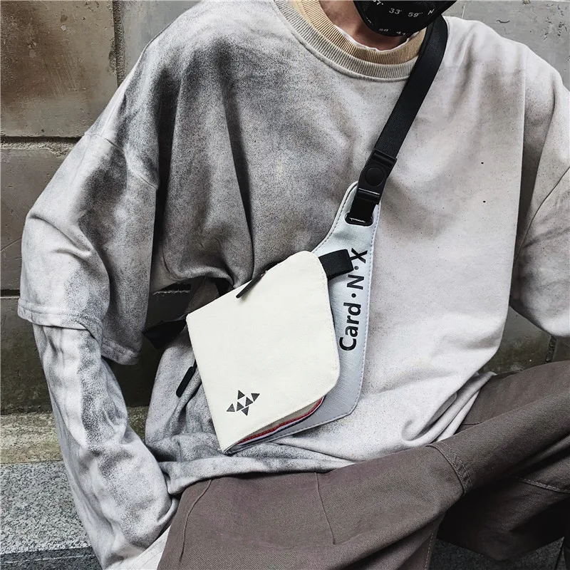 Тактические мужские нагрудные сумки дизайнерские крутые через плечо для мужчин