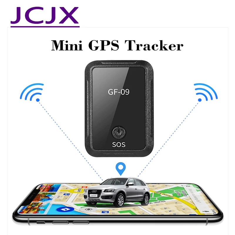 

GF-09 Mini GPS Tracker Car GPS Locator APP Control Anti-Theft Device Tracker GSM/GPRS Recording Tracking Device Voice Control