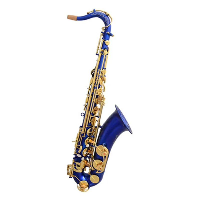 Профессиональные музыкальные инструменты Ievel тенор-саксофон синий золотой ключ лаковый саксофон мундштук и искусство