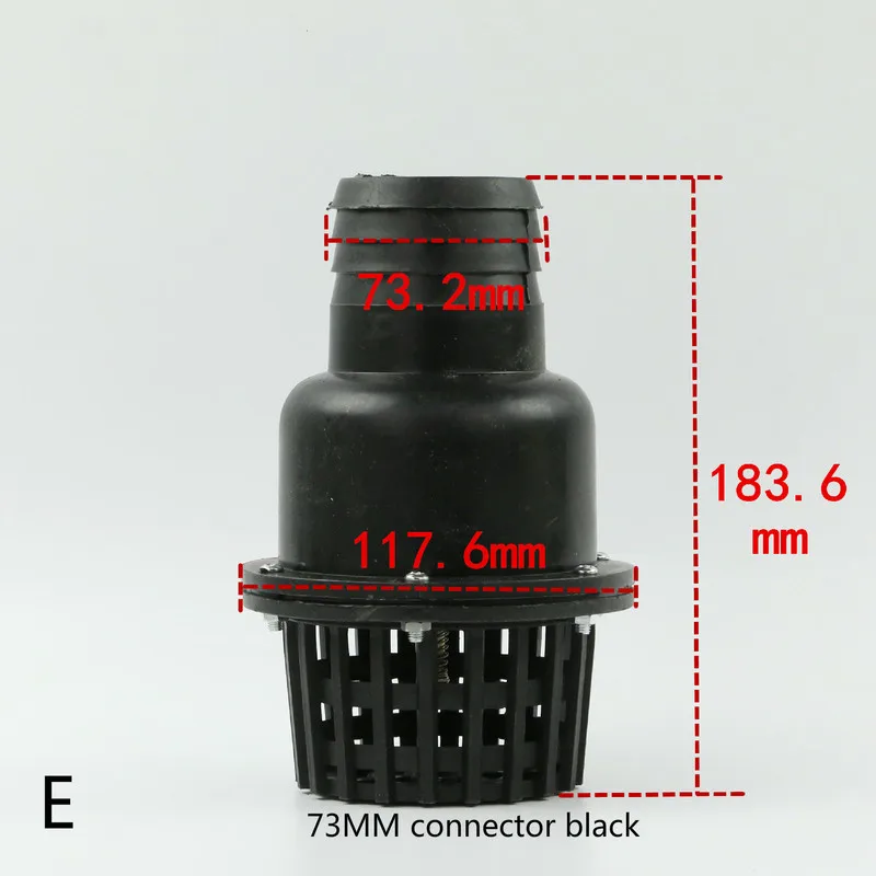 Пластиковый обратный клапан ножной бензиновый насос водяной душевая головка