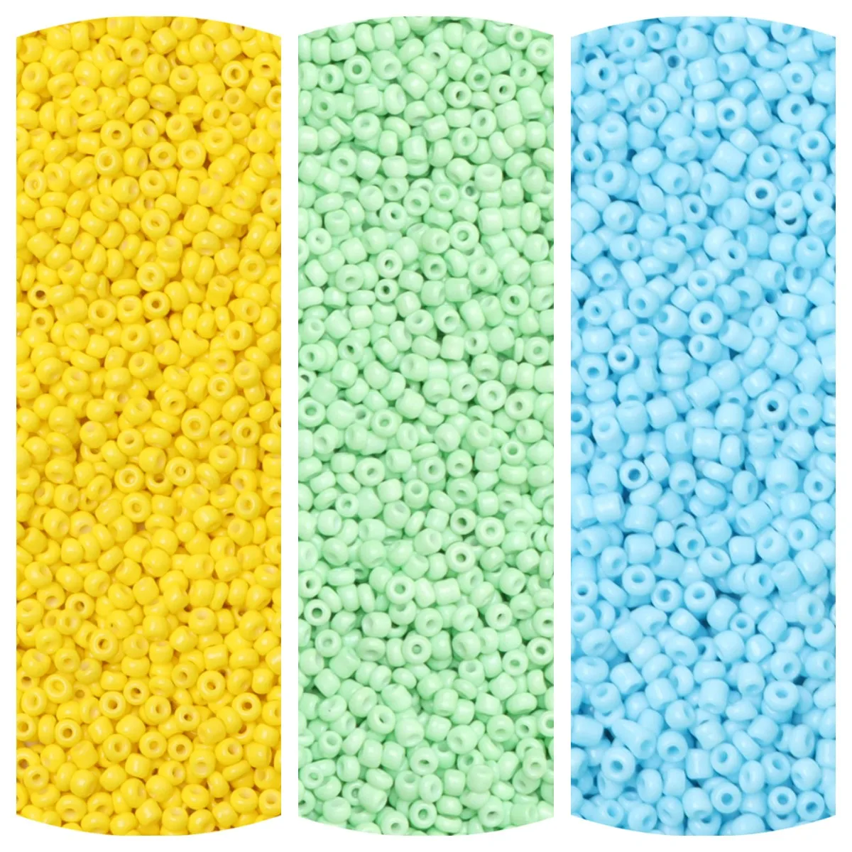 

Charm Czech Round Hole Mix Color Spacer Beads Glass Seed Beads 2 3 4mm For DIY Bracelet Earring Necklace Jewelry Making