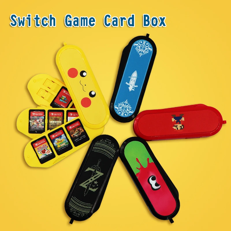 Противоударный чехол для игровых карт kingd Switch NS Switch, ультра-светильник, коробка для хранения карт для nintendo Switch, аксессуары для хранения игр