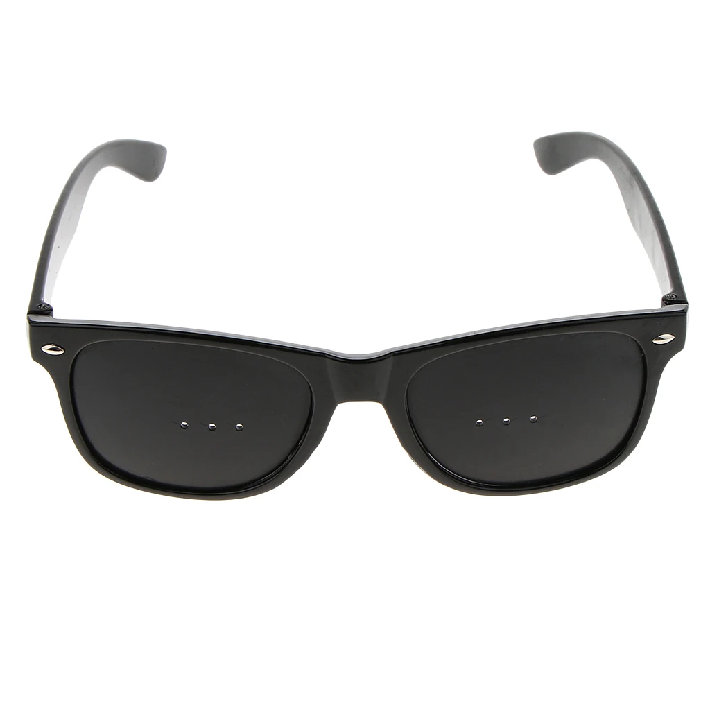 

Black Eyesight Improver Anti-fatigue Care Stenopeic Pinhole Eyeglass