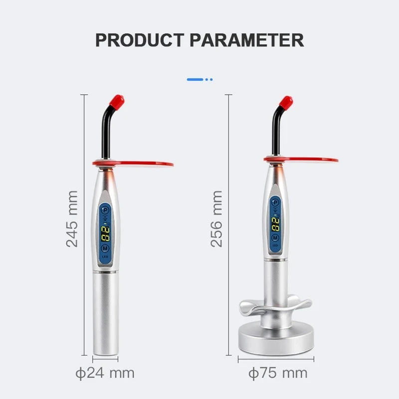 

LED Curing Light Lamp Machine Resin Cure Dental Curing Lamp Solidify Polymer Based Restorative Materials Dental Equipment