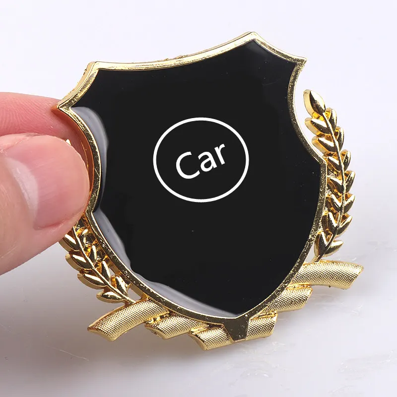 2P JP ВИП наклейки 3D Эмблема для автомобиля логотип Ferrari Porsche BMW Audi Mercedes Benz Toyota Volkswagen
