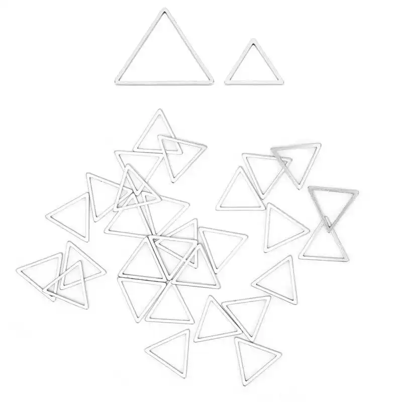 Серебро 925 ювелирные изделия подвески из нержавеющей стали Открытый ободок DIY