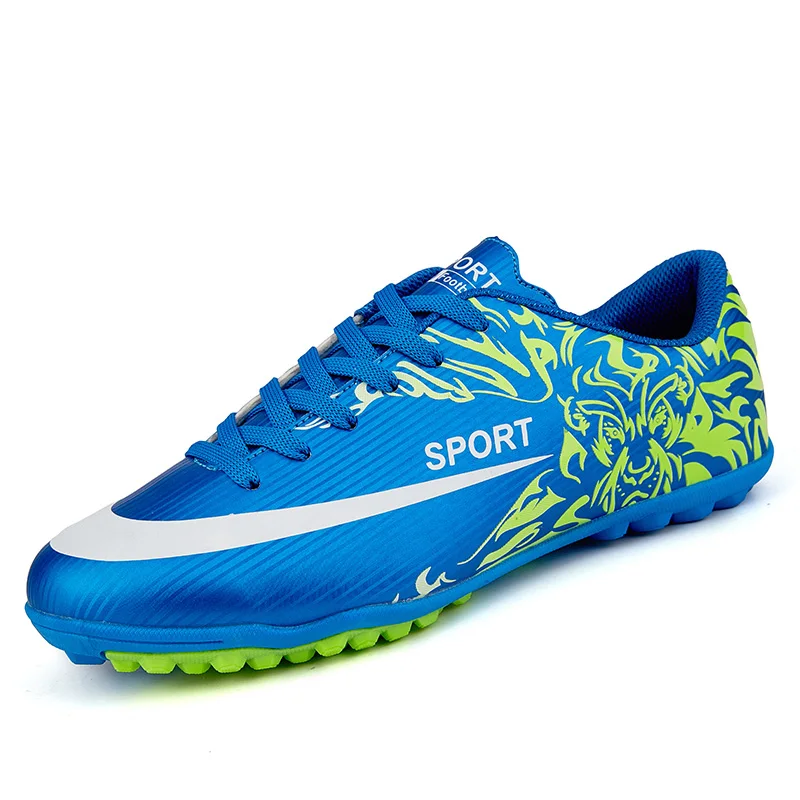 Football Soccer Boots Men Athletic Futsal Soccer Shoes High Top Soccer Cleats Training Football Sneakers Man Kids Cleats