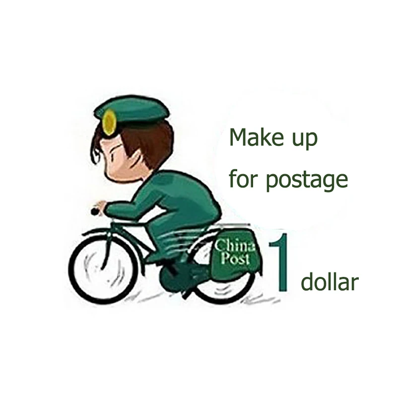 

Make up the difference of postage