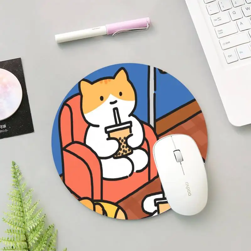 

High Quality Pink cute cat Mouse Pad Laptop PC Computer Mause Pad Desk Mat For Big Gaming Mouse Mat For Overwatch/CS GO