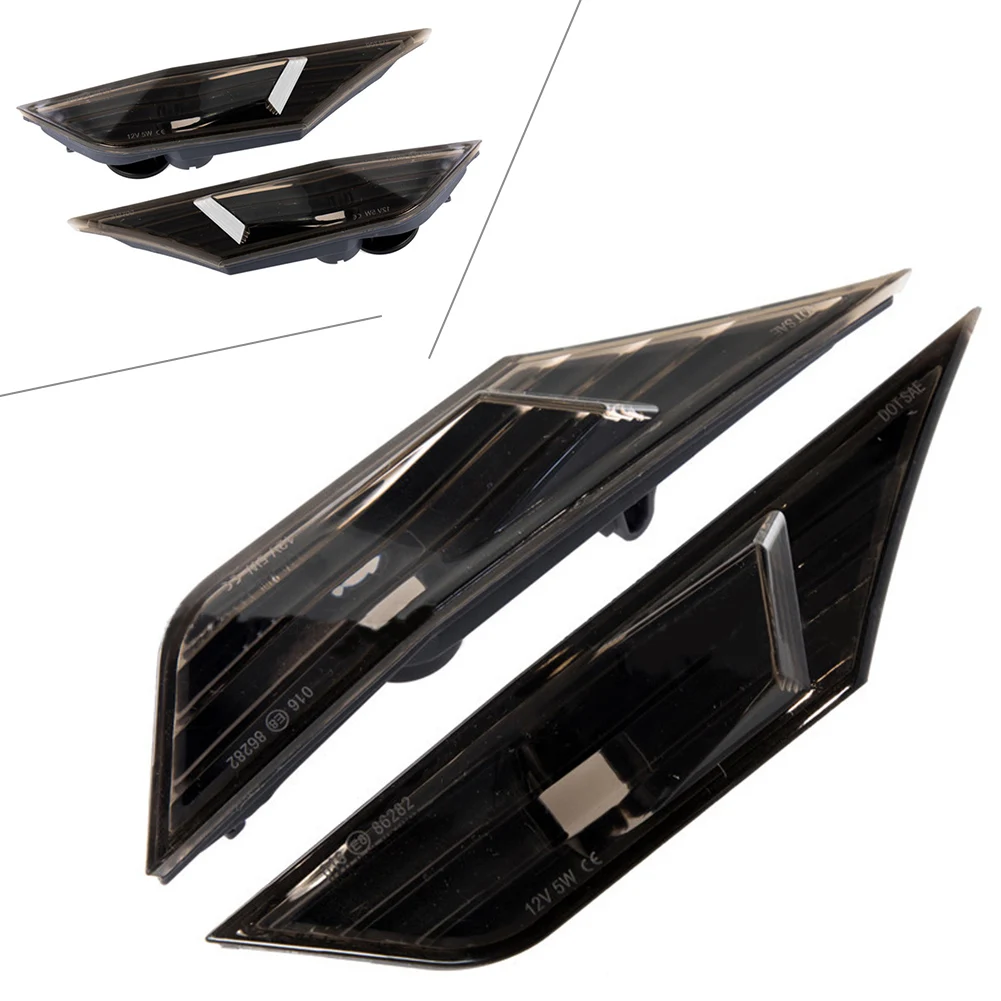 

2pcs/set For Honda Civic Car Side Marker light Smoked Position Light W/LED Bulb Lamp 2016 2017 2018 2019 2020 Accessories