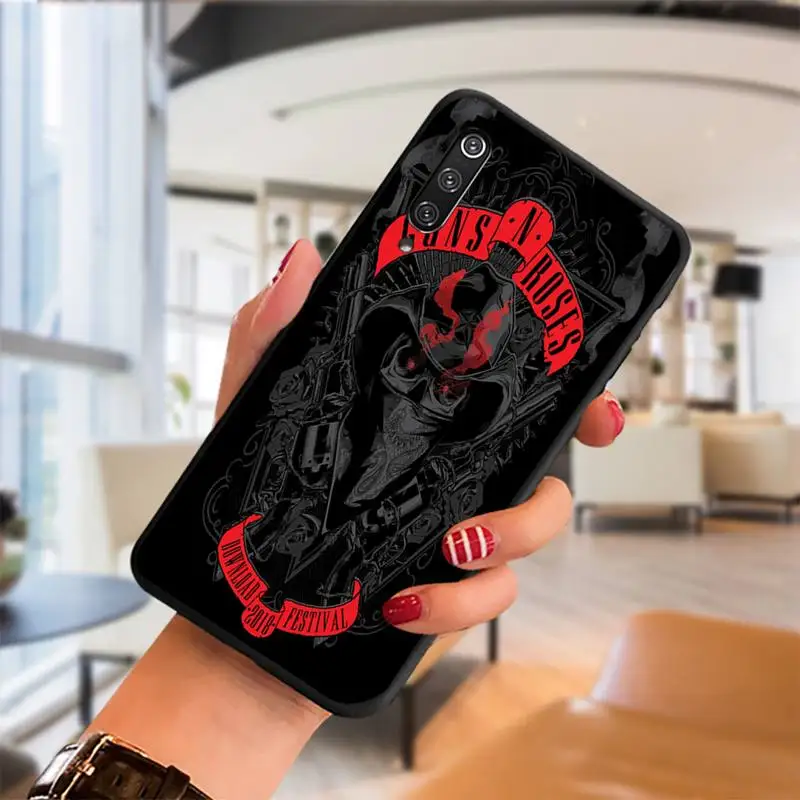 

Skull Band Horror Rock Band etui Phone Case For Huawei P Y Nova mate Y6 9 7 5 prime mate20 lite nova 3E 3I Cover Fundas Coque