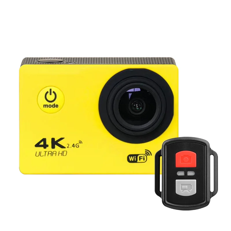 

Ultra HD 4K Action Camera WiFi 12MP 2 Inch 30M Go Waterproof Pro 170D Helmet Bicycle Video Recording Camera Sports Cam