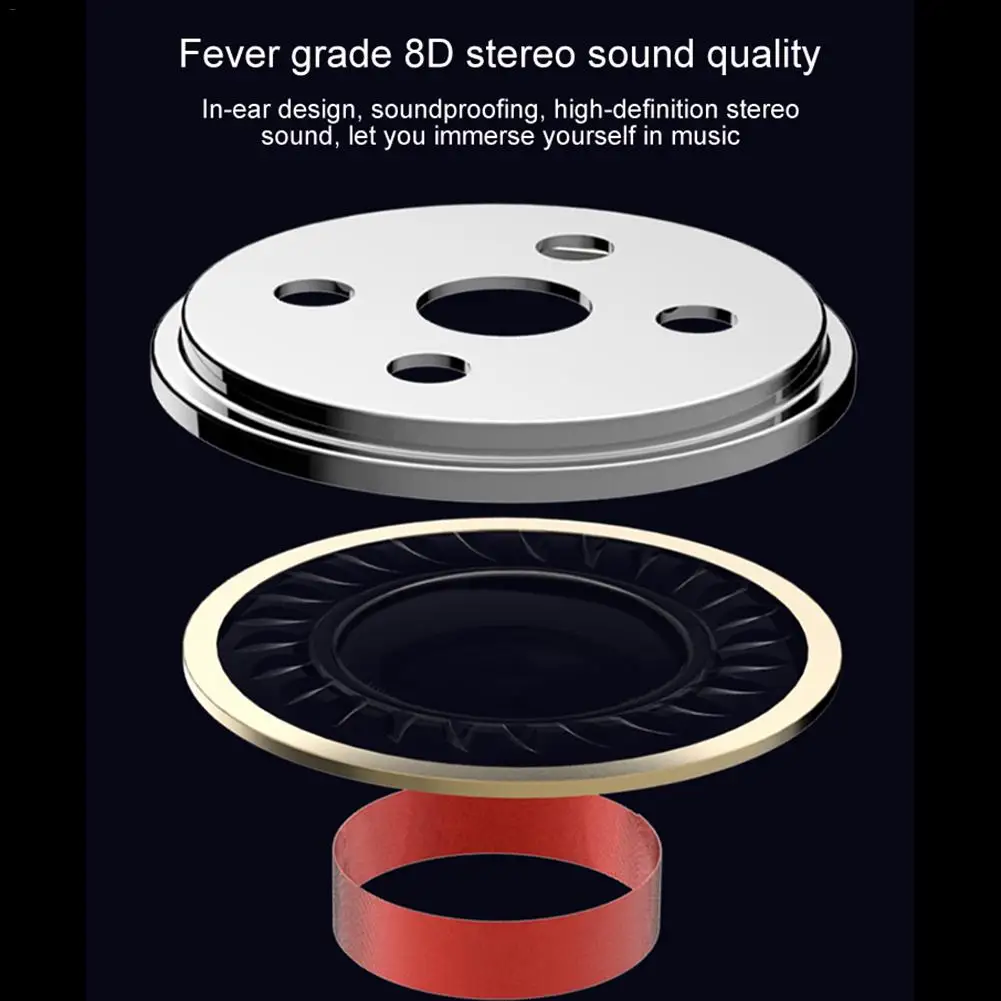 TWSBluetooth5.0WirelessEarbudsBinauralCallEarphoneIPX5WaterproofSportsHeadsetwith2300mAhChargingCase | Электроника