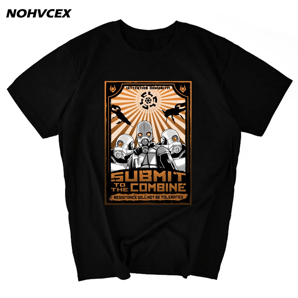 Черная футболка для настольной игры Half Life 3 мужская и женская с коротким