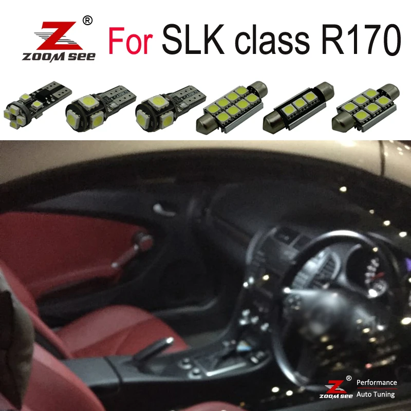 

11 светодиодный т., светодиодные лампы для салона Mercedes Benz SLK class R170 SLk230 SLK320 SLK32 AMG (1996-2003)