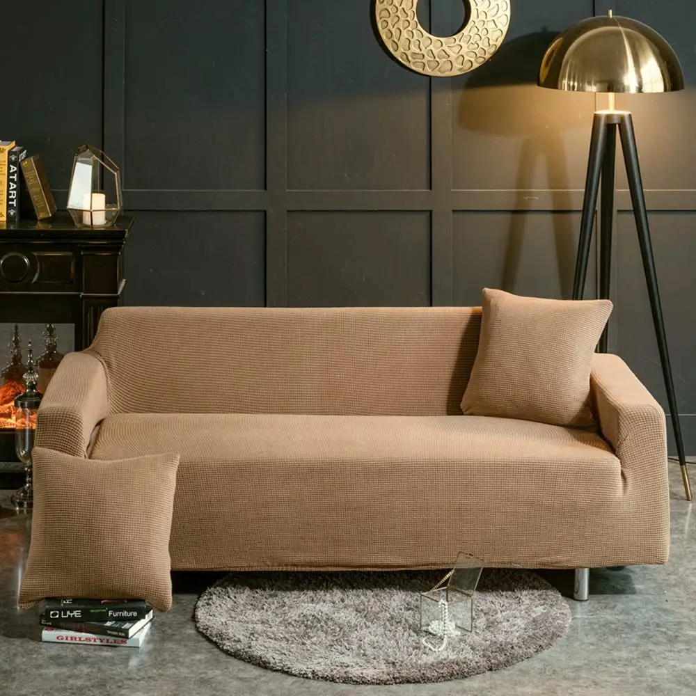 

Чехол для дивана в японском стиле, мягкий однотонный стеганый чехол 3D в японском стиле, из спандекса, полиэстера