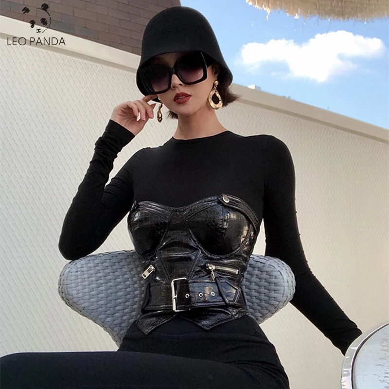 

Нижнее белье, топы-трубы, летние сексуальные женские однотонные кожаные Бюстгальтеры без бретелек, эластичные бюстгальтеры-бандо, нижнее б...