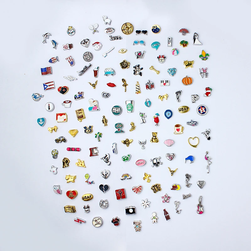 Ювелирные изделия для женщин и детей Подарочное ожерелье 100 шт смешанный стиль