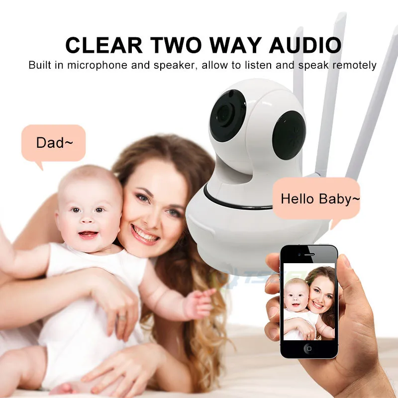 5MP 1080P 4G 3G sim-карта внутренняя панорамирование наклон Robot ip камера мобильный