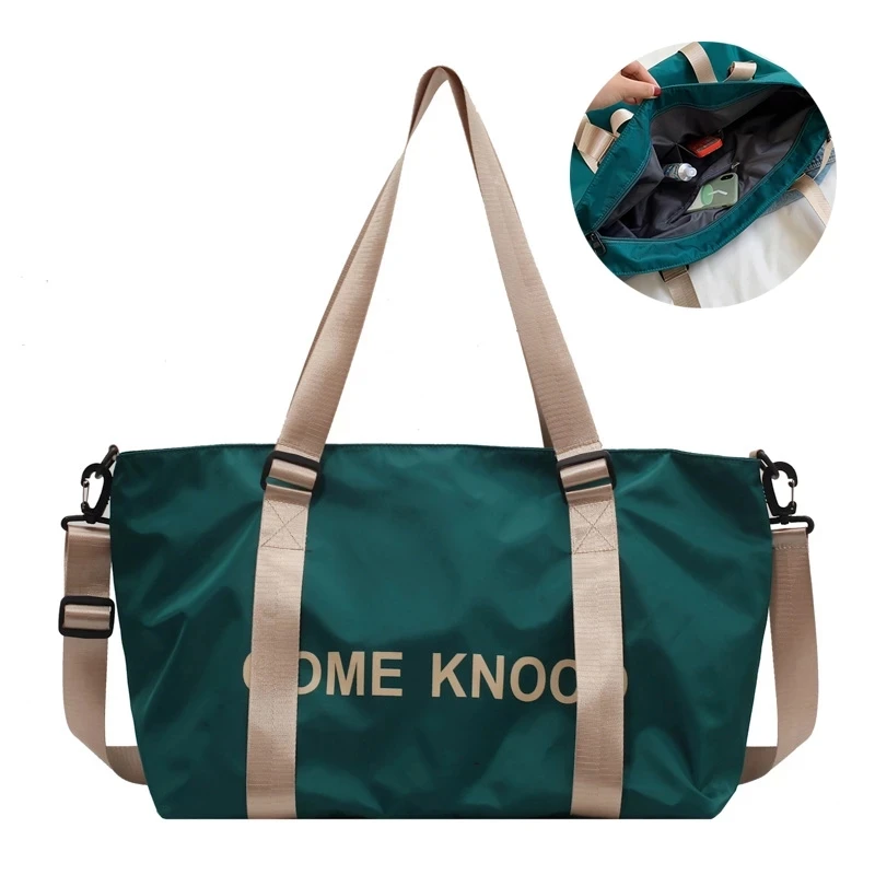 New Female Sports Yoga Bag Daily Luggage Travel Bag for Women One Shoulder Fitness Bag Crossbody Bag 2021