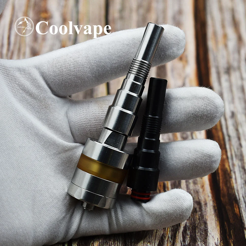 Coolvape vapor giant drip tip 510 длинный капельный наконечник rta fit Taifun gtr Kayfun RDA RBA|Аксессуары| |