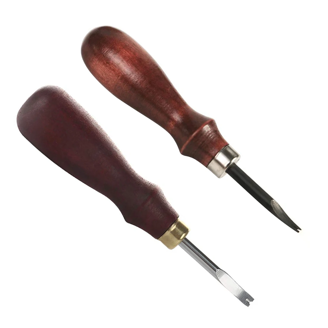 4 types Sharp кожа Кромкорез скашивание углов/инструмент для полировки по изготовлению ремней с высоким содержанием углерода Сталь Leather набор инструментов для самостоятельного 0,8/1/1,2 мм/1,5 мм - Цвет: 4 types