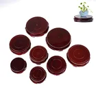 1 предмет, на возраст от 6 до 12 лет см Будды Ладан горшок для растений, дерево чайник с резьбой основание Диаметр реальная твердой древесины резьба основание вазы из камня