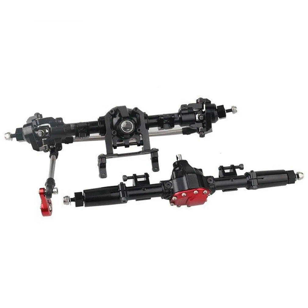 

Alloy Front Rear Straight Complete Axle For 1/10 RC Crawler Car Axial SCX10 II 90046 90047 Upgrade Parts