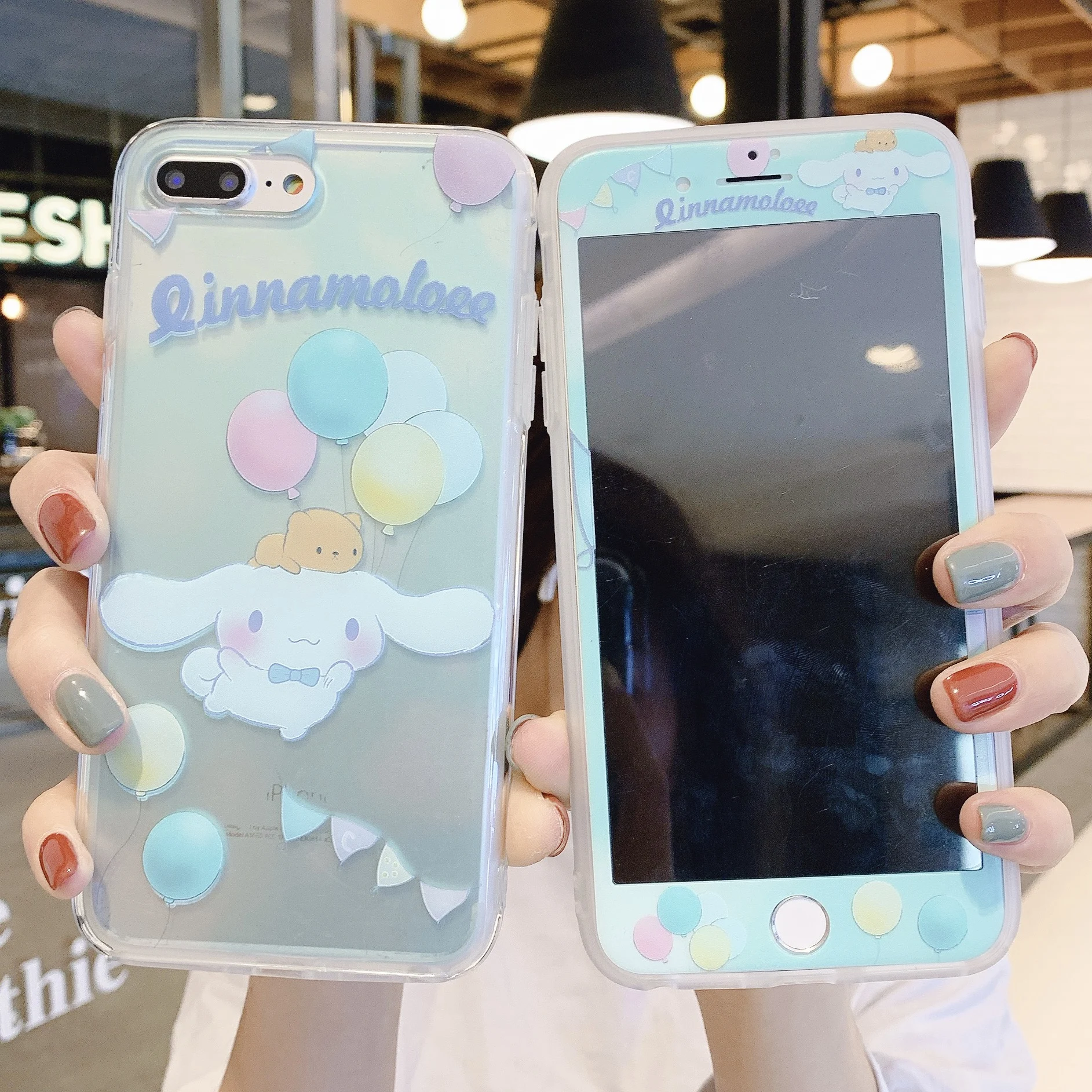 Мультфильм HD защитная пленка чехол для телефона iPhone 11 Pro Max 6 6s 7 8 Plus X XS XR XSMAX стежка