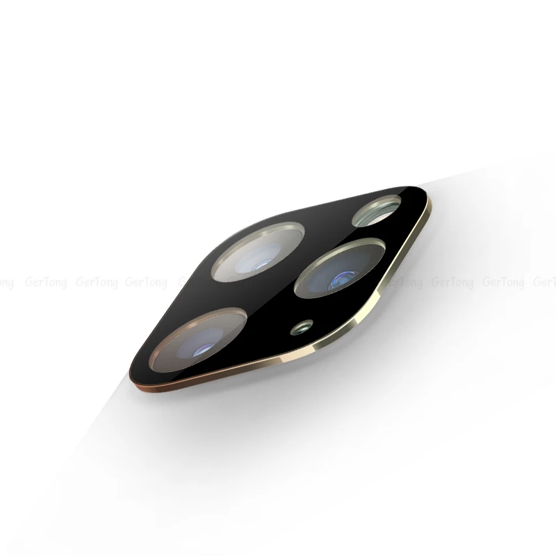 3D полный задний объектив камеры протектор экрана для iPhone 11 Pro Max стеклянная пленка алюминиевый Объектив защитный чехол для iPhone X XS Max XR