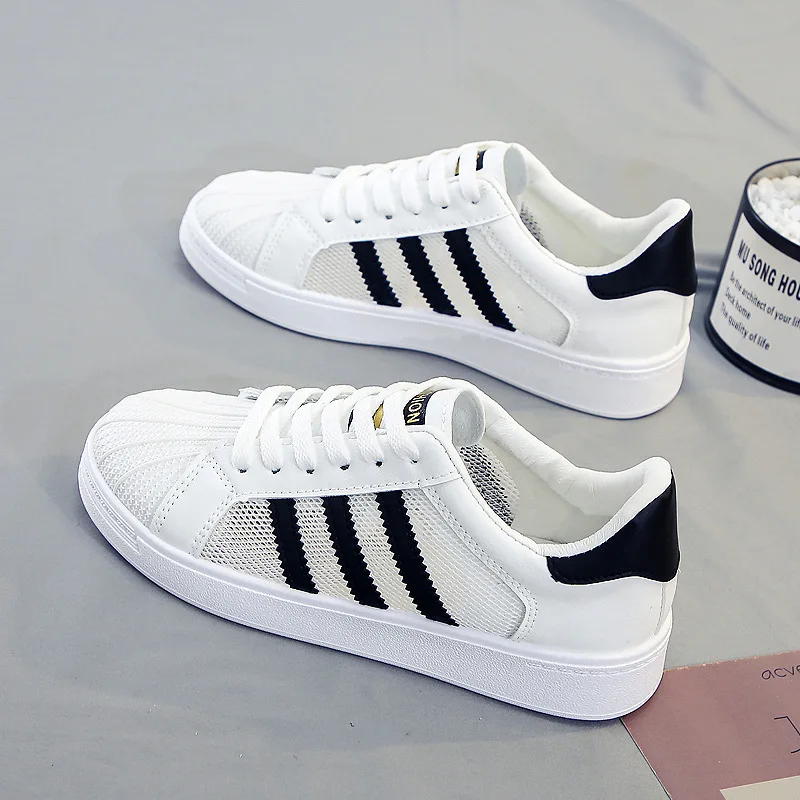 

White Women's shoes Fashion Women Casual Shoes Platform Round Toe Women's Vulcanized Shoes Summer Outdoor Sneakers