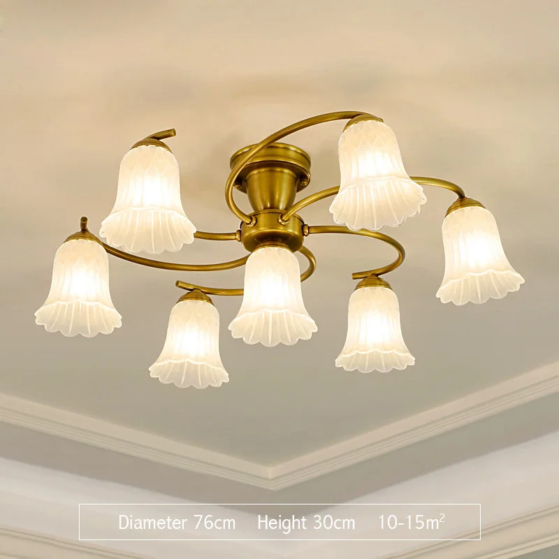 FSS современный романтичный потолочный светильник в форме цветка светодиодный