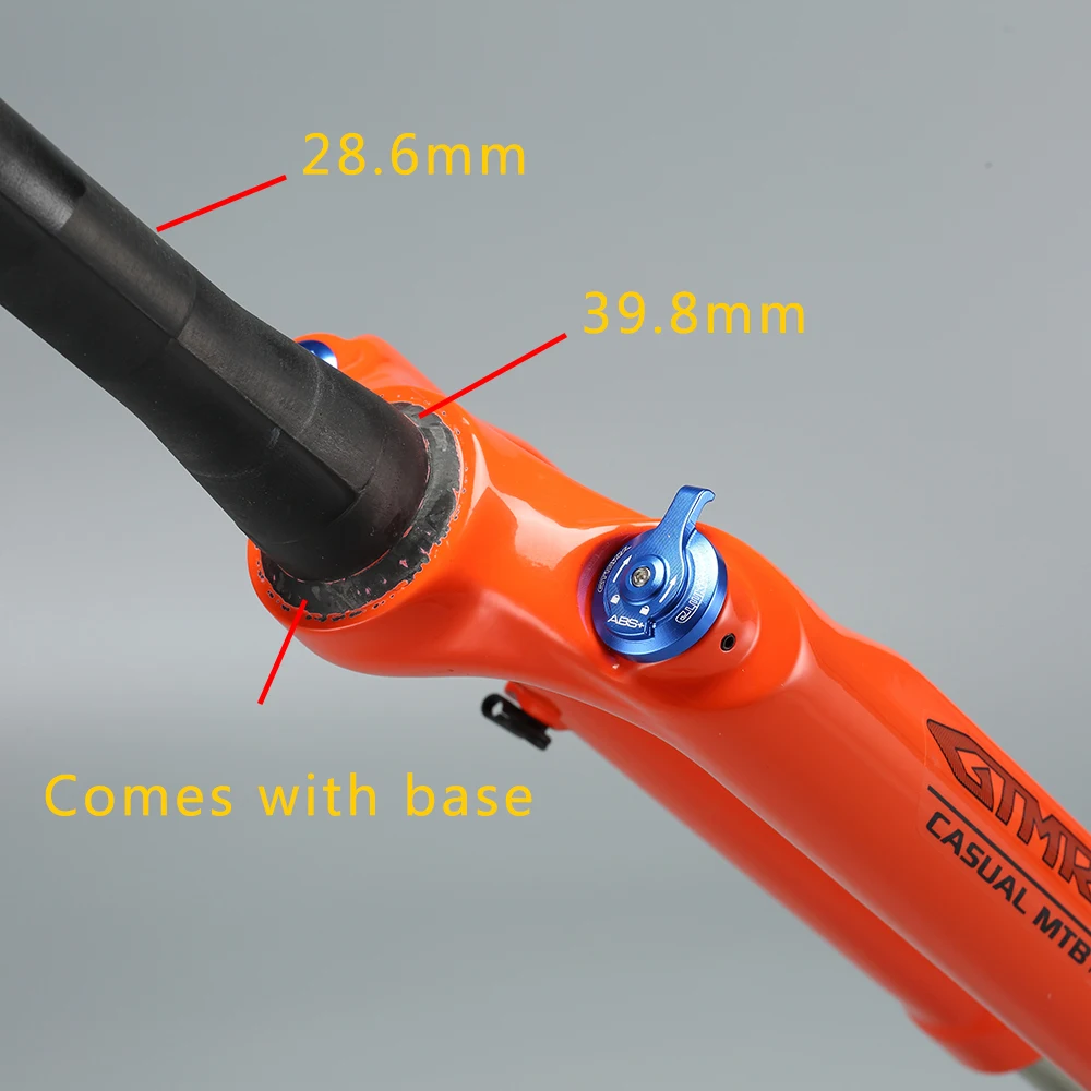 Вилка с подвеской 29 дюймов вилка пневматической для горного велосипеда