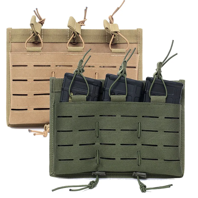 

Outdoor Tactical Molle Triple Magazine Pouch Military Vest Accessories Bag 5.56 Mag Holder For Airsoft Hunting Shooting