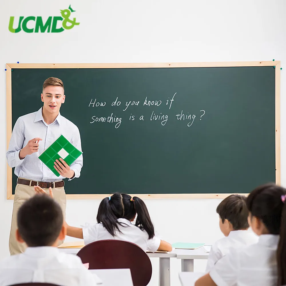 120x50 см самоклеющаяся Магнитная меловая доска наклейка зеленый цвет для детской