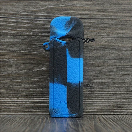 black blue Силиконовый чехол для SMOK Nord, Сменный Чехол, модный защитный силиконовый чехол, резиновый чехол, защитный чехол, только ca - Цвет: black blue