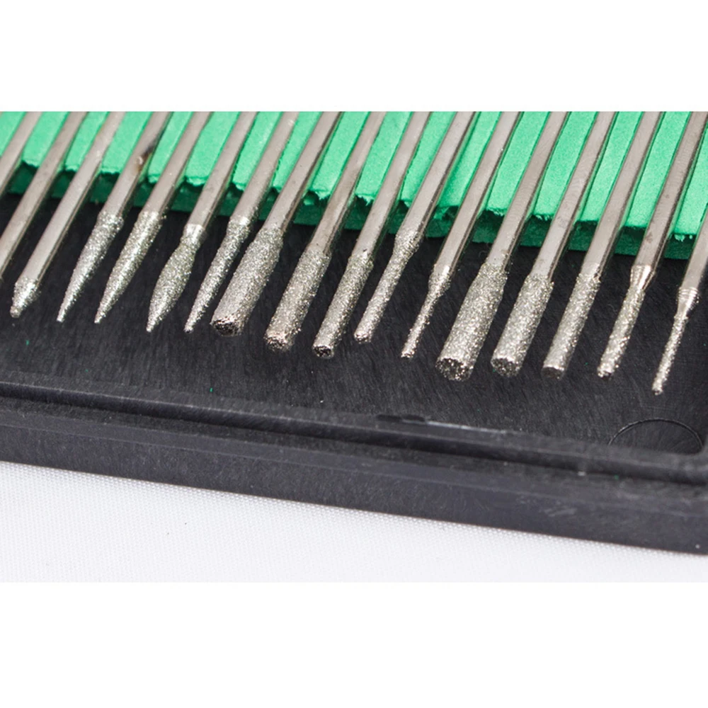 

5 Pc/lot Grinding Head Grinding Needle Set Punching And Carving Jade Stone Processing DIY Grinding Machine Special 30pc