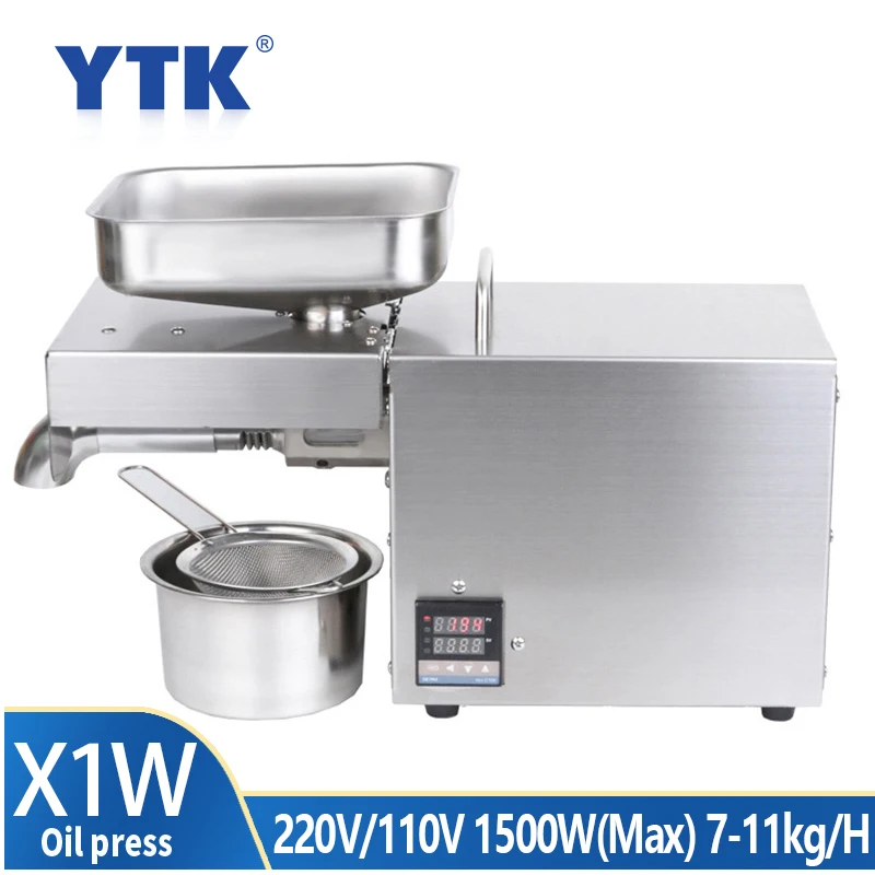 Коммерческий Масляный Пресс полностью автоматический холодный горячий пресс