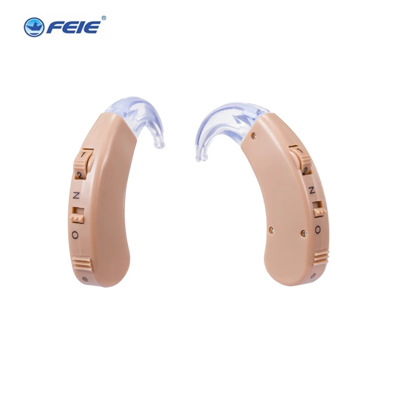 

S-998 Behind The Ear Sound Amplifier Adjustable Earhook Hearing Aid Care for The Elderly Deafness Headset Earphone Powerful