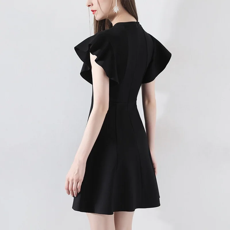 

V6152-2020 new temperament evening dress ladies banquet dress