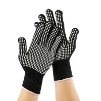 2 pc thick silicone cooking baking gloves heat resistant grill gloves premium insulated durable fireproof bbq oven gloves