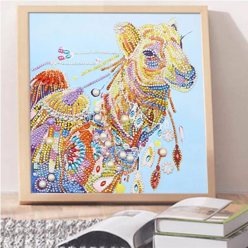 

Camel 5D Special Diamond Painting Embroidery Needlework DIY Rhinestone Crystal Cross Craft Stitch Kit