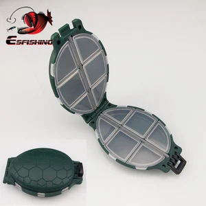 Мини-Ящики для рыболовных снастей ESFISHING, чехол для хранения крючков, ящик для рыболовных приманок, пластиковый держатель для хранения рыболовных аксессуаров