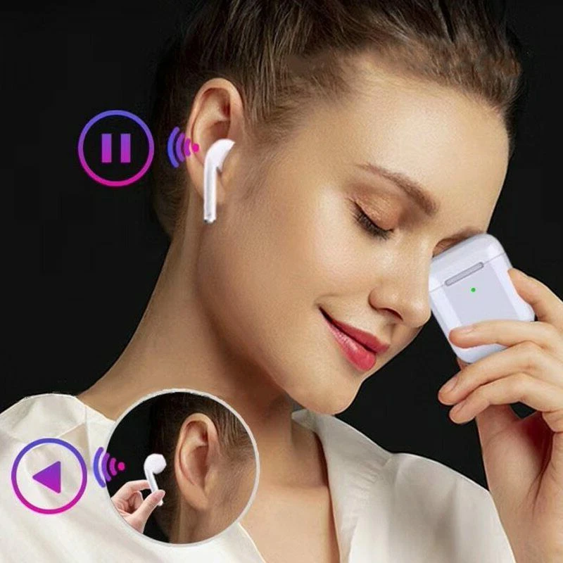 Оригинальные наушники i90000 TWS Air2, беспроводная Bluetooth гарнитура, спортивные наушники, стерео наушники для всех мобильных устройств airpoc