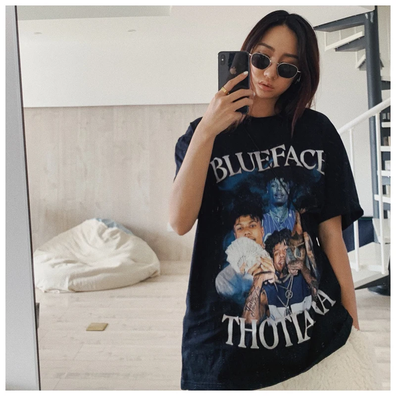 

Футболка Мужская/женская оверсайз с принтом в стиле хип-хоп